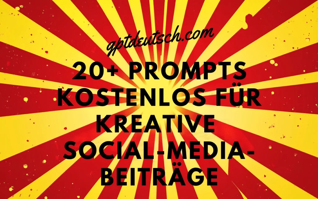 Prompts Kostenlos fur Social Media